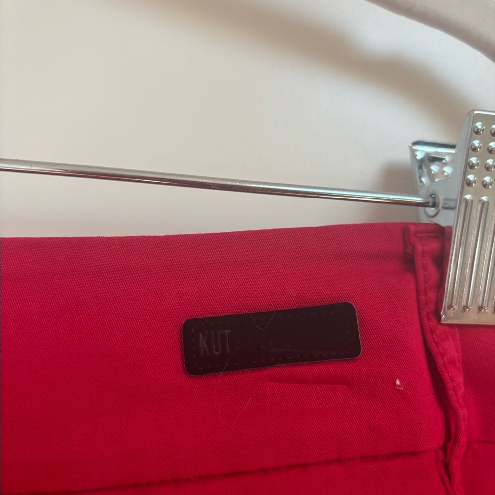 Kut from the Kloth Red Cropped Pants - Picture 5 of 9